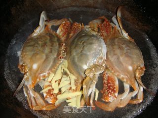 水煮螃蟹的做法步骤：3