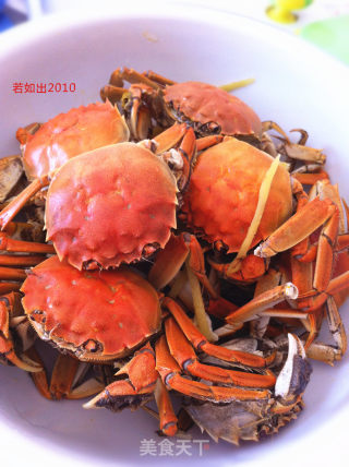 水煮螃蟹的做法步骤：6