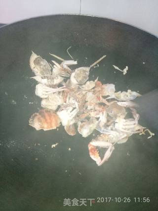 海蟹稀饭的做法步骤：6