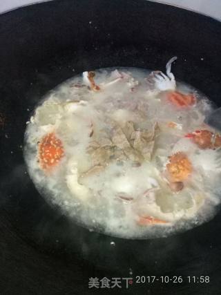 海蟹稀饭的做法步骤：9