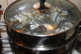最佳食螃蟹季节：清蒸螃蟹的做法步骤：2