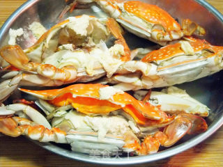 清蒸大螃蟹----教你怎样挑选梭子蟹的做法步骤：5