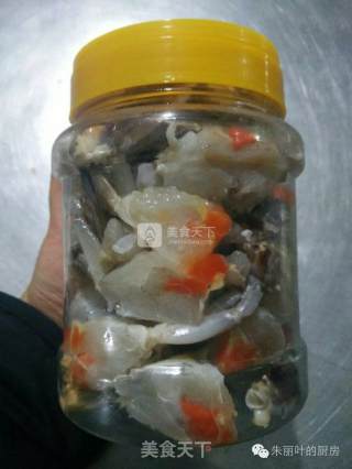 东海野生梭子蟹，螃蟹炒年糕的做法步骤：16