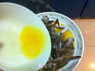 螃蟹蒸蛋的做法步骤：5