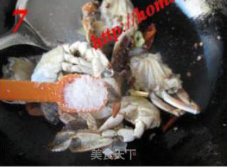川式麻辣蟹的做法步骤：7