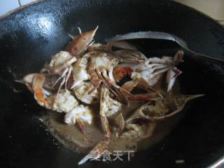 炒海蟹的做法步骤：4