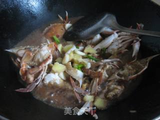 炒海蟹的做法步骤：5