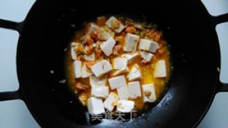 蟹粉豆腐的做法步骤：8