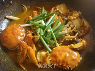 咖喱大闸蟹的做法步骤：10