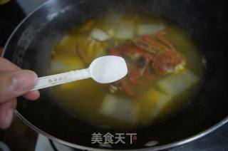 冬瓜大闸蟹汤的做法步骤：8