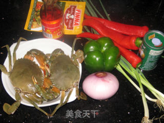 泰式咖喱蟹的做法步骤：1