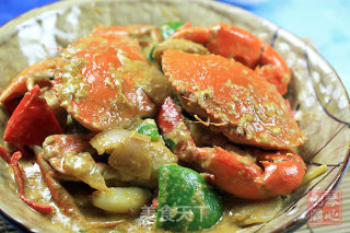 泰式咖喱蟹的做法步骤：14