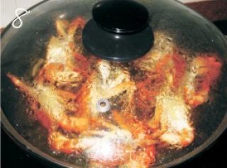 油焖肉蟹的做法步骤：8