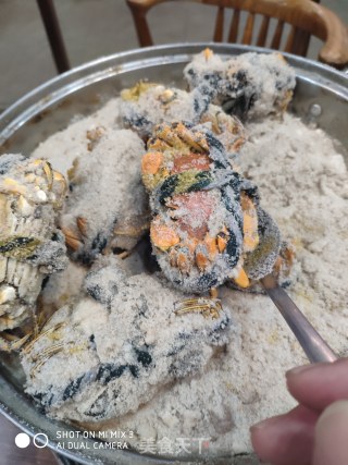 咸香盐焗大闸蟹的做法步骤：5