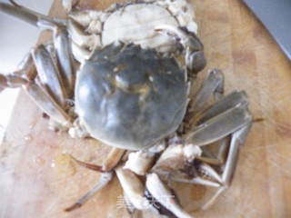 冬天螃蟹的惬意吃法---螃蟹粉丝煲的做法步骤：3
