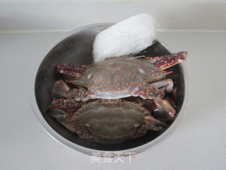 【上海】蟹肉粉丝的做法步骤：1