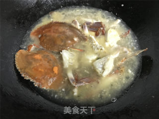 梭子蟹泡饭粥的做法步骤：8
