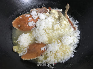梭子蟹泡饭粥的做法步骤：9
