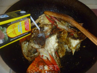 泰式咖喱炒蟹的做法步骤：13