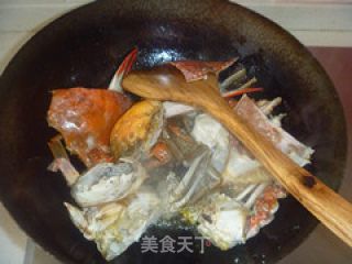 泰式咖喱炒蟹的做法步骤：7