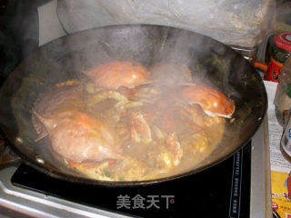 咖喱蟹的做法步骤：2
