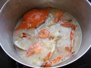 海鲜粥的做法步骤：6