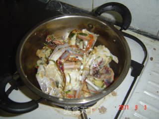 豆腐蟹煲的做法步骤：4
