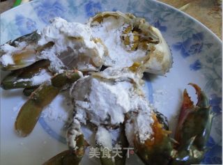 膏蟹炒韩国年糕的做法步骤：4