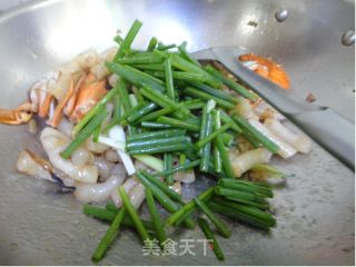 膏蟹炒韩国年糕的做法步骤：10