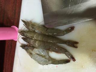 膏蟹大虾鱼头粥的做法步骤：4