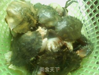 蒜香焖石蟹的做法步骤：2
