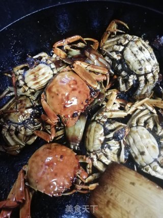 小满日食记之油焖秋膏蟹的做法步骤：12