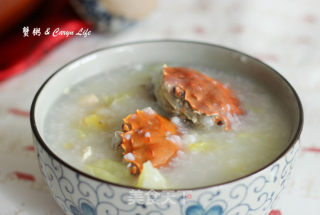 秋冬‘脂肪’季，让你大战三百回的鲜美蟹粥的做法步骤：7