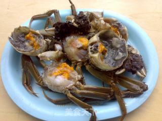 咖喱油煮毛蟹的做法步骤：1