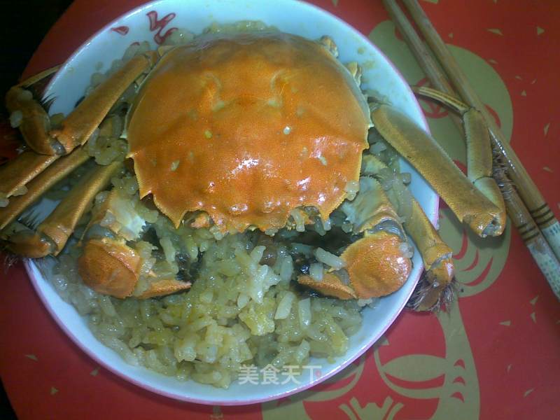 螃蟹宴——毛蟹饭的做法