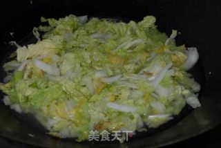 大口吃蟹------三眼蟹白菜汤的做法步骤：6
