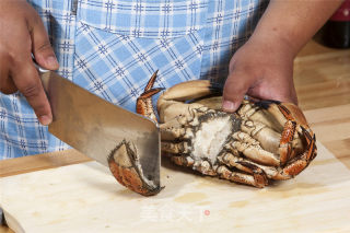 红烧爱尔兰面包蟹的做法步骤：3