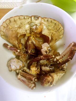咖喱面包蟹的做法步骤：2