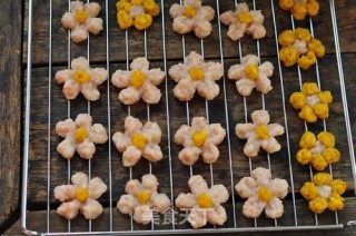 花朵虾肉饼的做法步骤：8