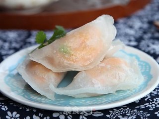 香煎水晶虾饺的做法步骤：12