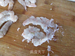【河南】蔬菜汤汆虾肉丸的做法步骤：2