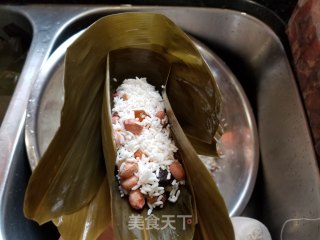 广式蛋黄香菇肉粽的做法步骤：18