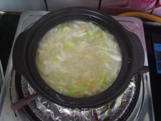 节瓜瑶柱虾米粉丝煲的做法步骤：16