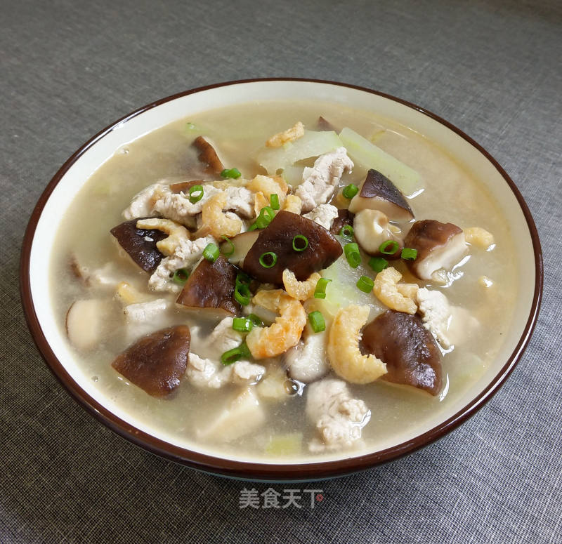 冬瓜鲜菇汤的做法
