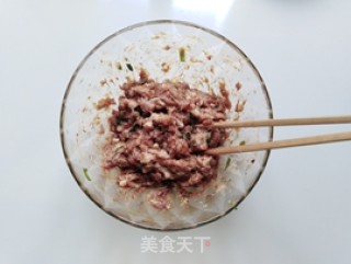 韭菜虾米鲜肉水饺的做法步骤：5