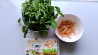 #春食野菜香#荠菜虾米豆腐羹的做法步骤：1