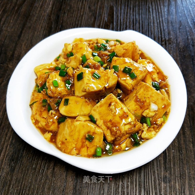 虾米焖豆腐的做法