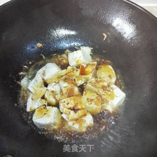 虾米焖豆腐的做法步骤：4