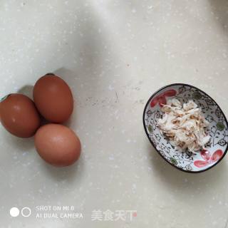 蒸菜：虾米蒸蛋的做法步骤：1
