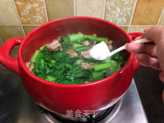 坤博砂锅芥菜煲的做法步骤：8